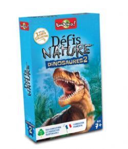 JEU DÉFIS NATURE - DINOSAURES 2 BLEU (NOUVELLE VERSION)